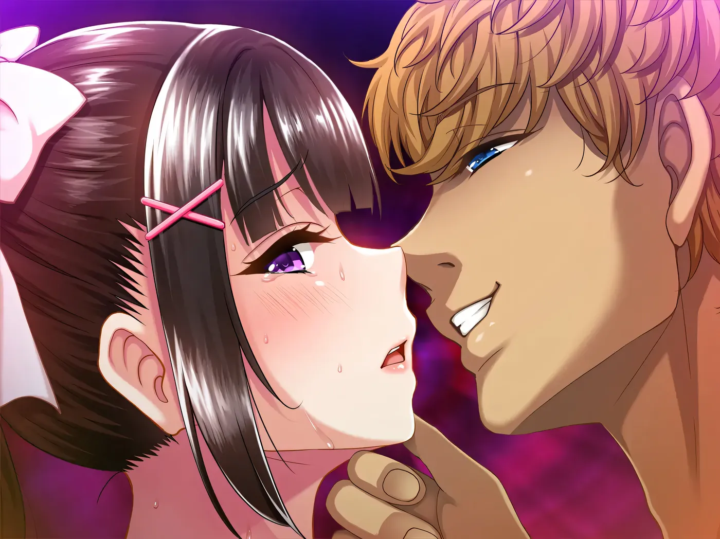 暑假结束后的她……～变成了喜欢痞子男的黑辣妹婊～ AI汉化版[1.1G]